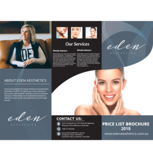 Design de Flyer par sofiy pour Eden Aesthetics | Design : #19001428