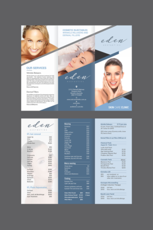 Our new beauty salon requires a price list brochure | Flyer-Design von DesignMarket