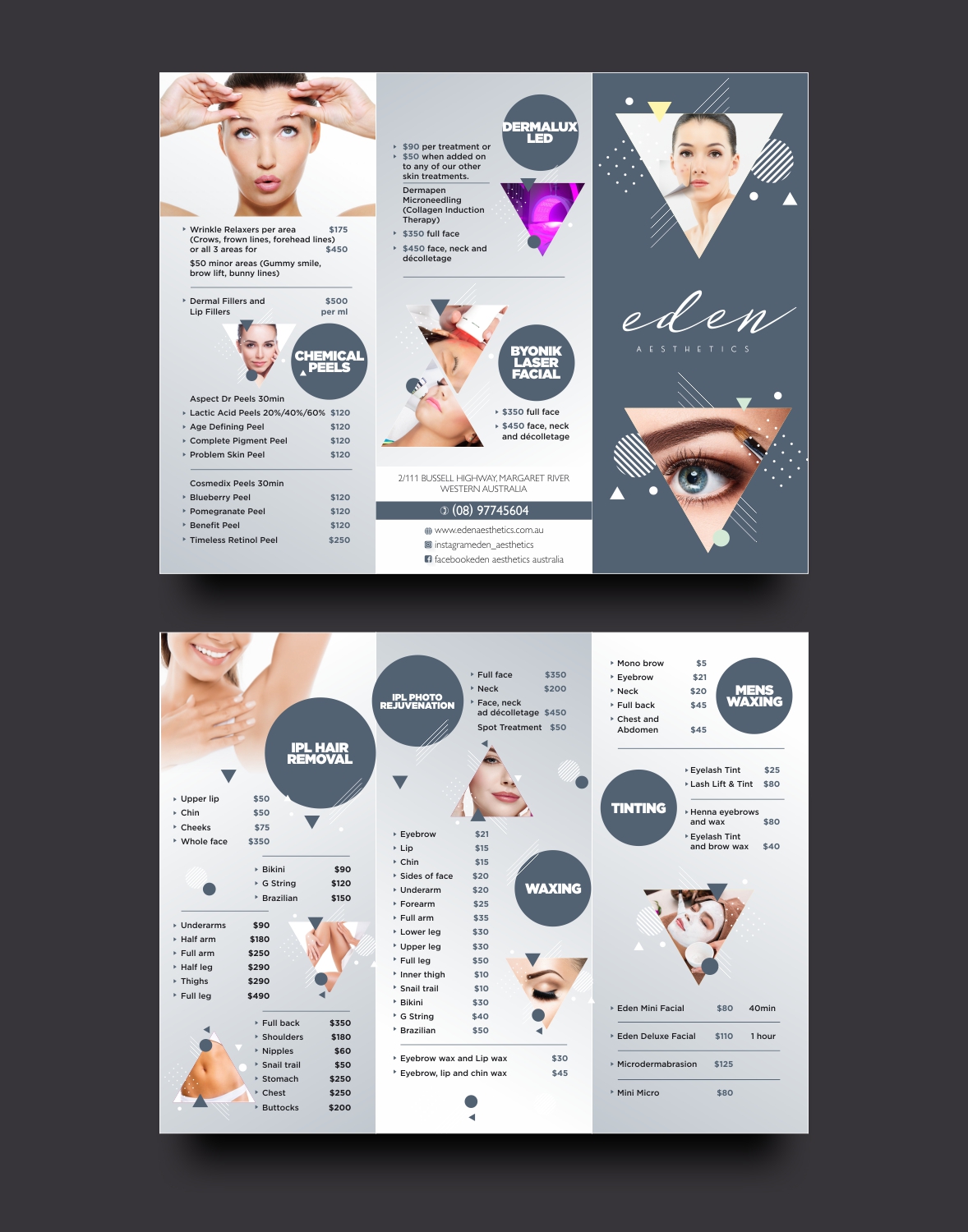 Flyer Design by vikas naik for Eden Aesthetics | Design #19004110