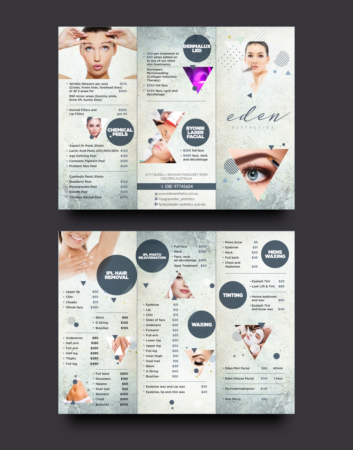 Design de Flyer par vikas naik pour Eden Aesthetics | Design #19004111