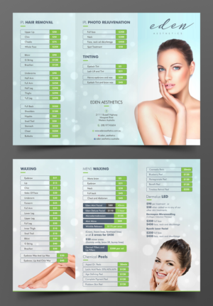 Flyer Design by ecorokerz for Eden Aesthetics | Design #19001000