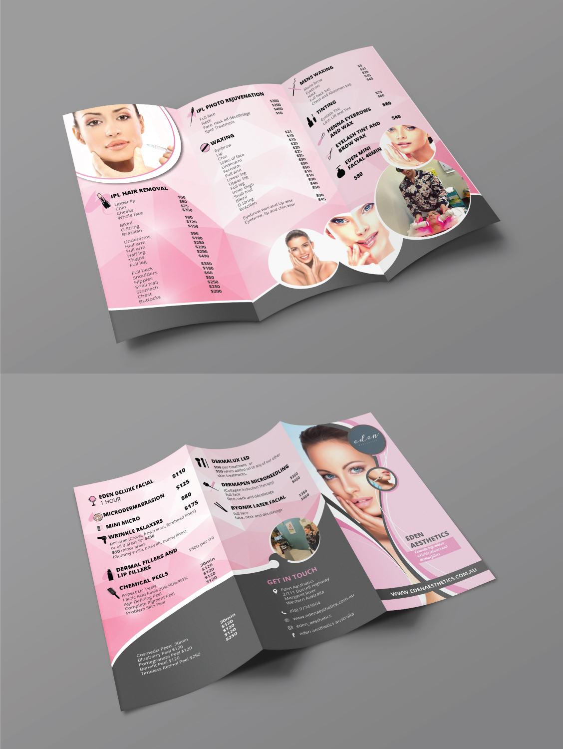 Flyer Design by ilovedesign1 for Eden Aesthetics | Design #19010170