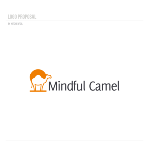 Mindful Camel or Sales Suitcase | Logo-Design von Kitchenfoil
