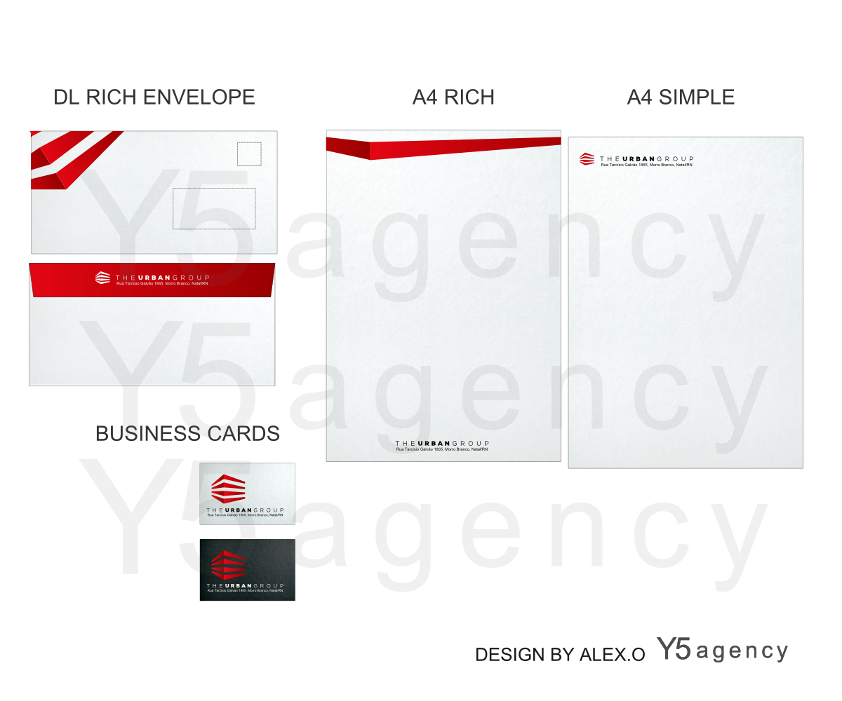 Stationery Design by  Alex.V [Tantra Rama Prod.] for The Urban Group | Design #2880114