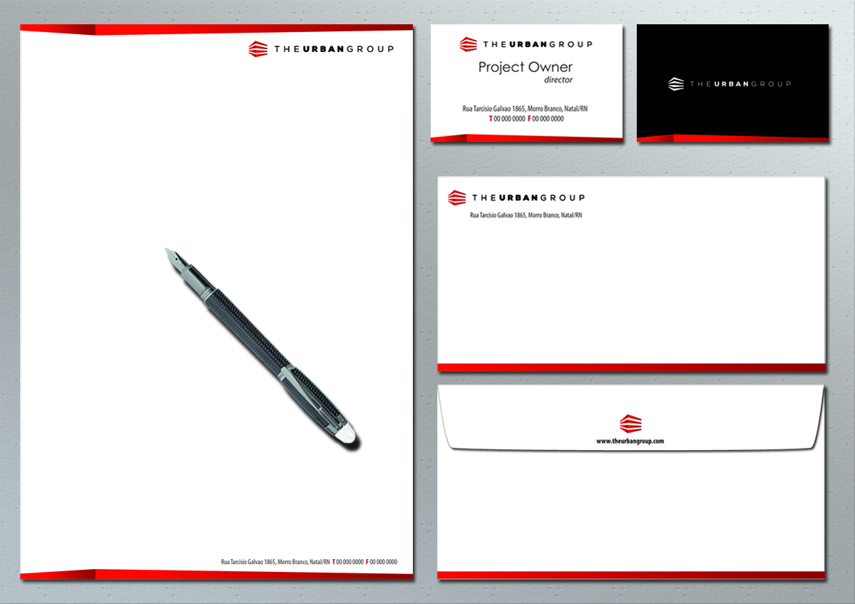 Diseño de Papelería por Yasuma Kurara para The Urban Group | Diseño #2884179