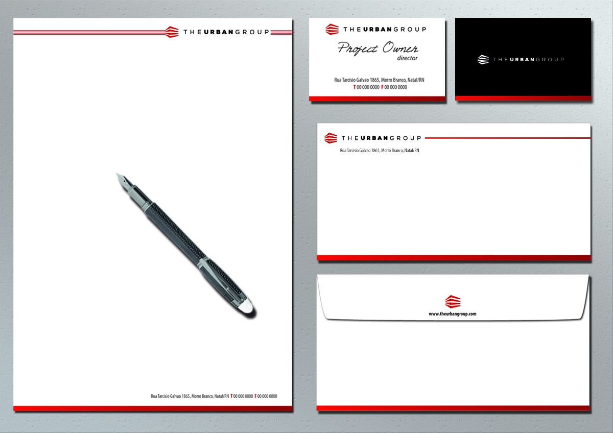 Diseño de Papelería por Yasuma Kurara para The Urban Group | Diseño #2884186