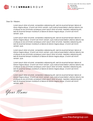 Design de Papeterie par Parul pour The Urban Group | Design : #2866190