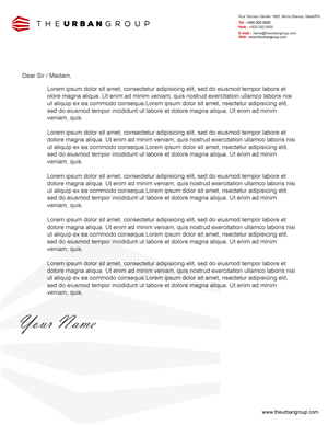Design de Papeterie par Parul pour The Urban Group | Design : #2878942