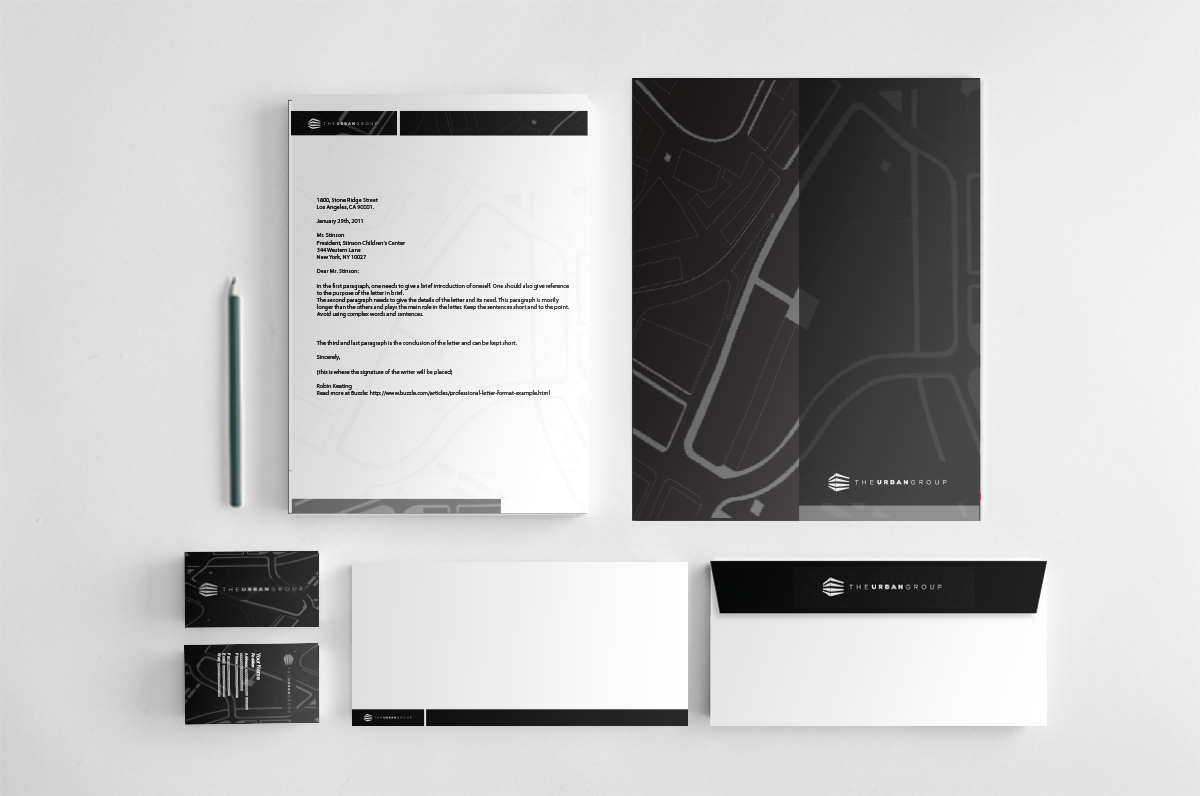 Stationery Design by nafizrahat for The Urban Group | Design #2855537