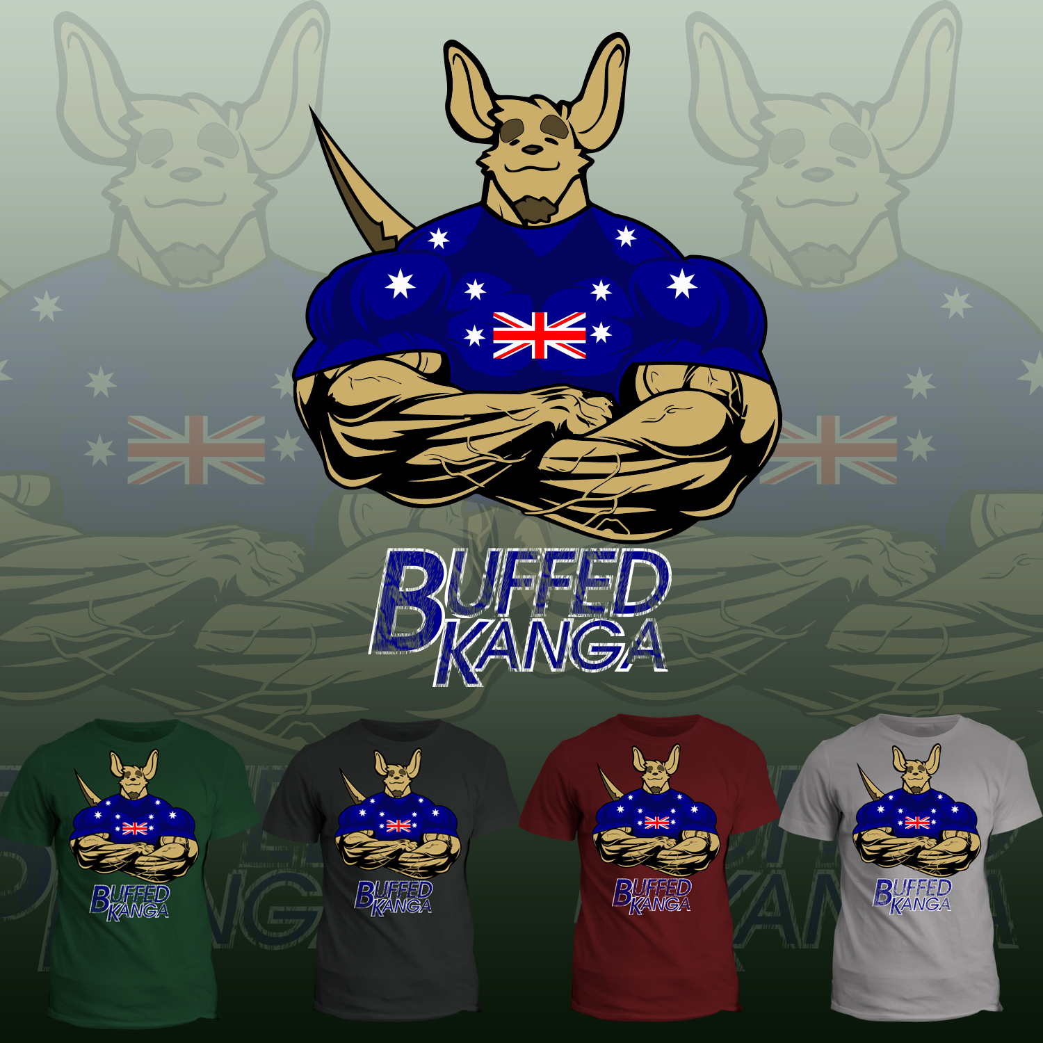 T-shirt Design by unadversaIstudio for TuffKanga | Design #19291505