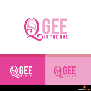 GEE Que     or      GEE in the Que | Logo Design by Graphic Bricks