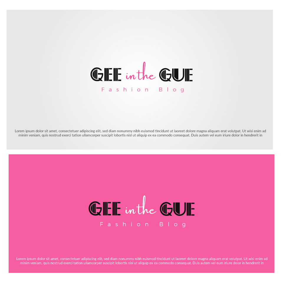 Logo Design by WILD FOX Desing Studio for Gee Loretta! | Design #19051112