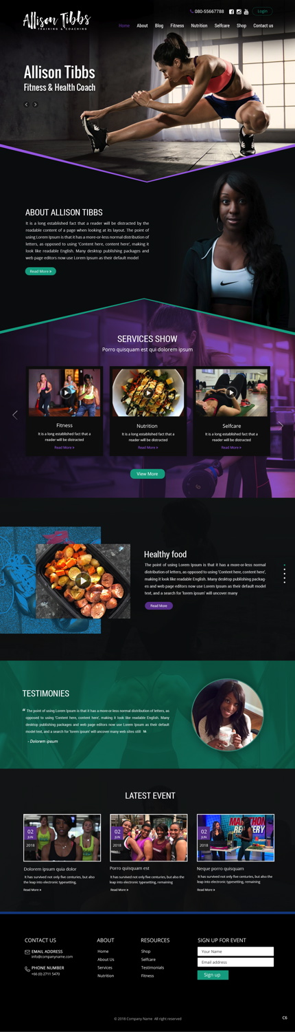 Web Design by pb for this project | Design #19106094