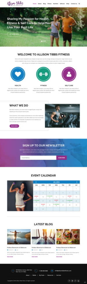Web Design by pb for this project | Design: #19106095