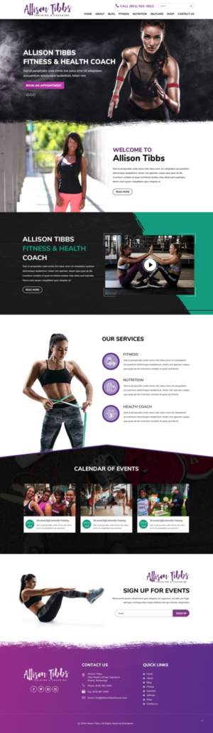 Web Design by pb for this project | Design: #19106096