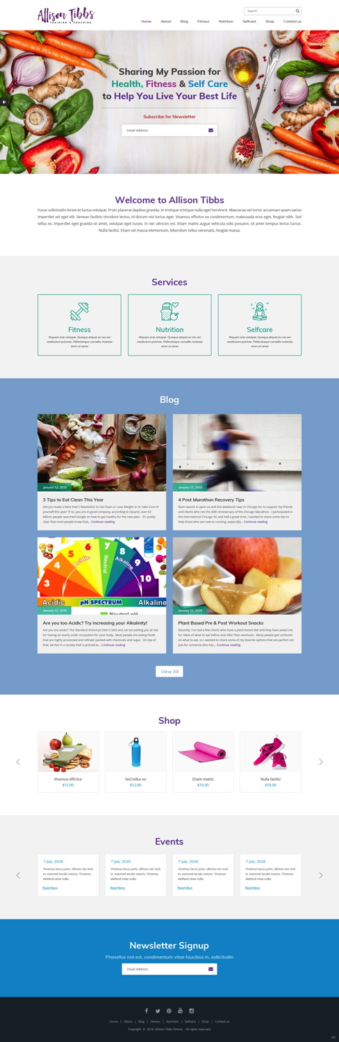 Web Design by pb for this project | Design #19106098