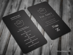 Abbey Business Card Design | Design de Carte de Visite par SyncFuse™ Solutions