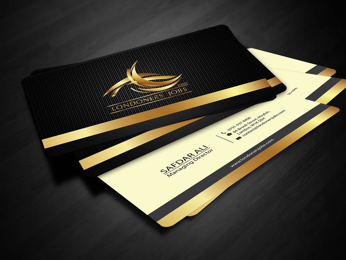 Business Card Design by Ali Amir for this project | Design #4902069