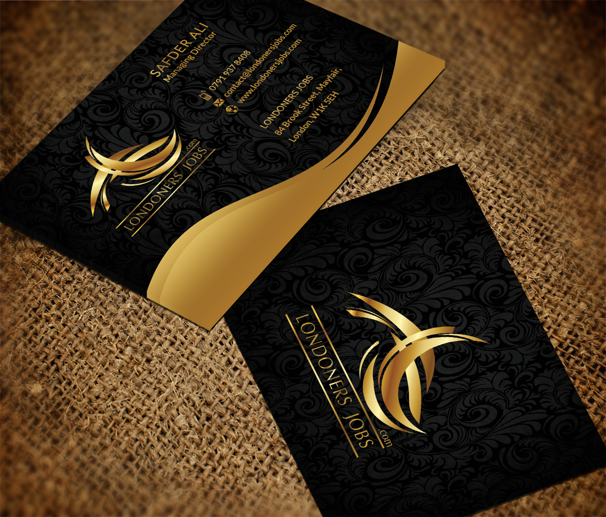 Diseño de Tarjeta de Presentación por Sarah Haroon para este proyecto | Diseño #4905211