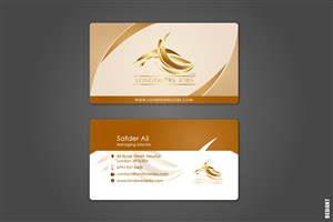 Business Card Design by Design7 for this project | Design #4925739