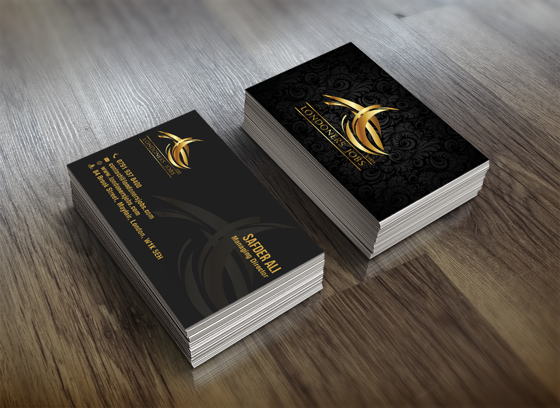 Business Card Design by Sajin for this project | Design #4916349