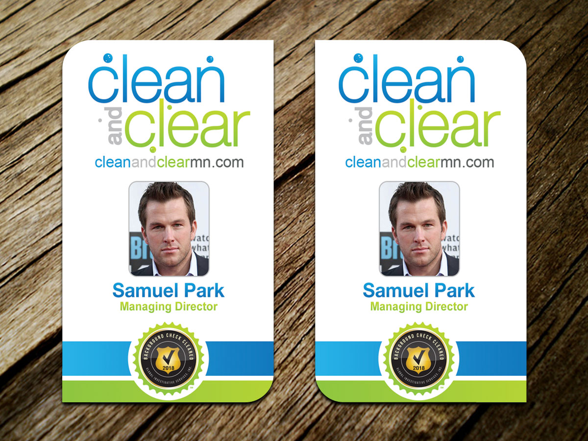 Diseño de Tarjeta de Presentación por Sandaruwan para Clean and Clear | Diseño #19027793