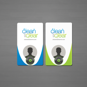 Design de Carte de Visite par Creations Box 2015 pour Clean and Clear | Design : #19004084