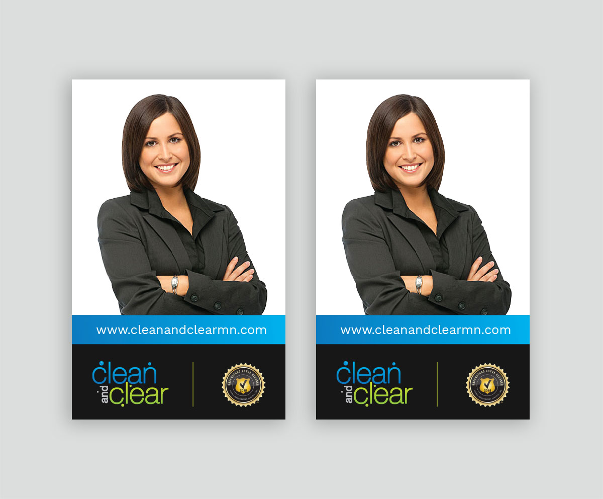 Business Card Design by Tripti Ranjan Gain for Clean and Clear | Design #18998367