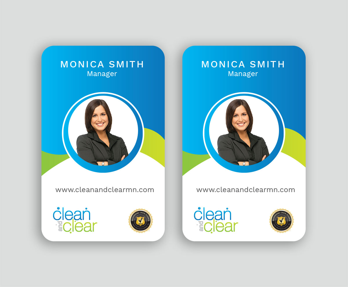 Design de Carte de Visite par Tripti Ranjan Gain pour Clean and Clear | Design #18998368