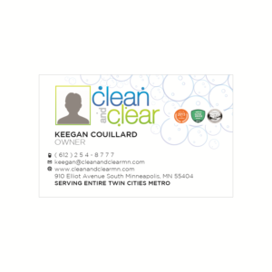Design de Carte de Visite par TDuong pour Clean and Clear | Design : #19036686