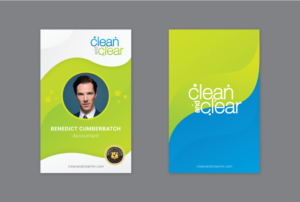 Design de Carte de Visite par Miketerashi pour Clean and Clear | Design : #19043284