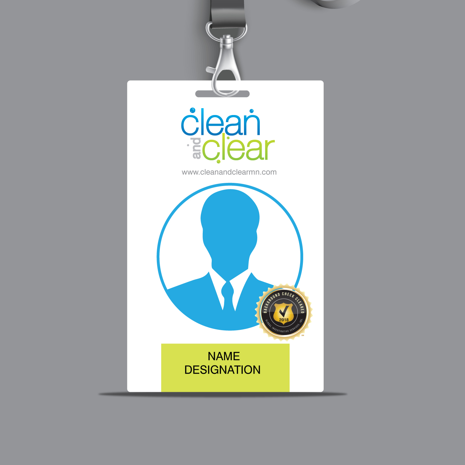 Diseño de Tarjeta de Presentación por abhisart para Clean and Clear | Diseño #19014954