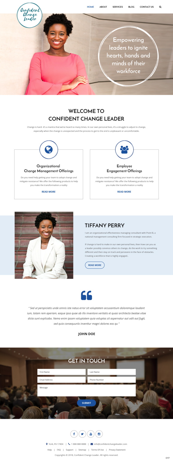 Web Design by pb for this project | Design #19018775