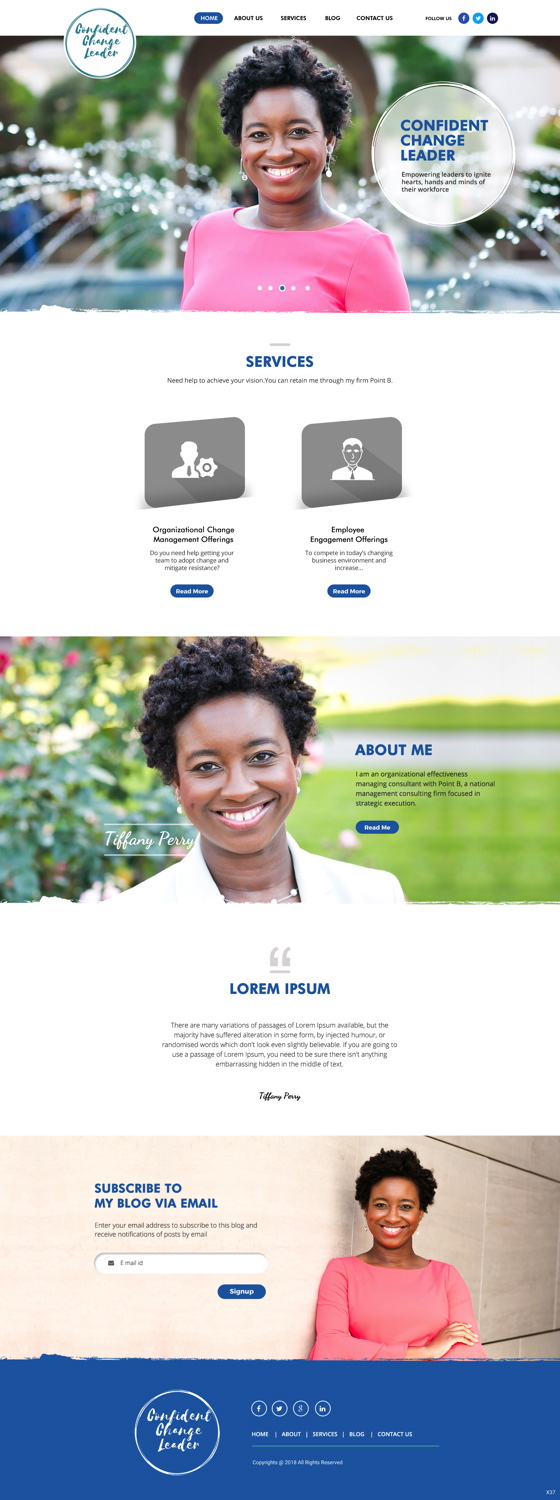 Web Design by pb for this project | Design #19018799
