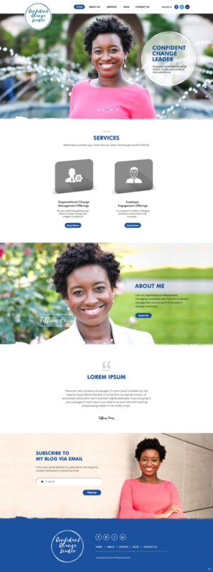 Web Design by pb for this project | Design: #19018799