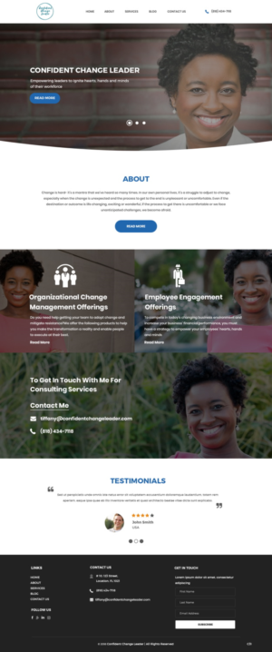 Web Design by pb for this project | Design: #19022179