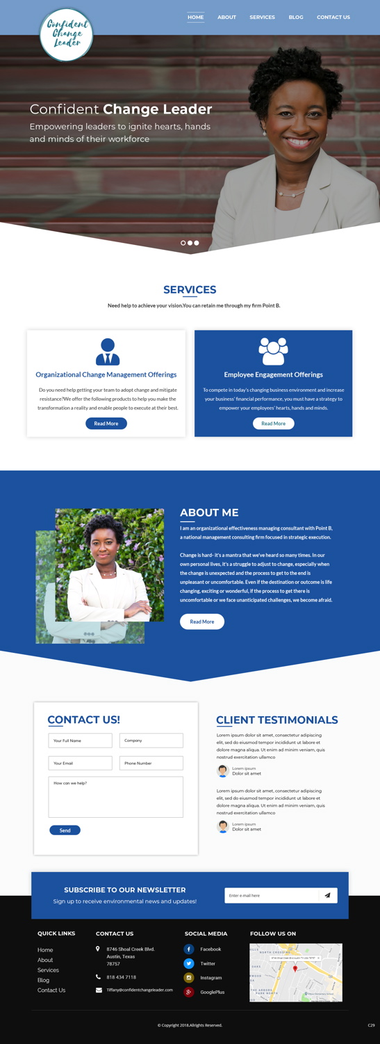 Web Design by pb for this project | Design #19022180