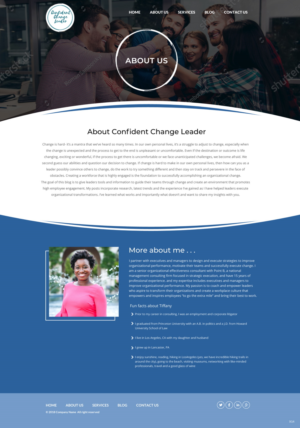 Web Design by pb for this project | Design: #19032235