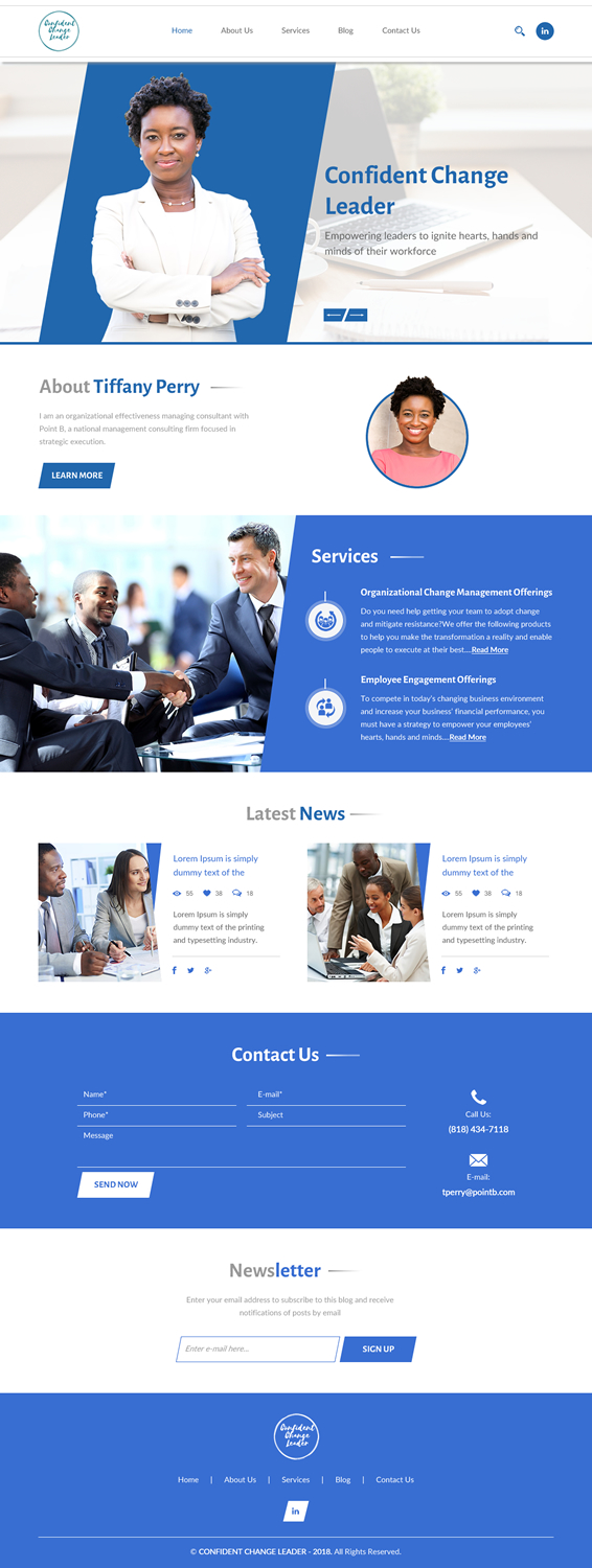 Web Design by rightway for this project | Design #19021901