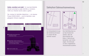 Flyer Safetyfoot | Flyer-Design von Daniel James