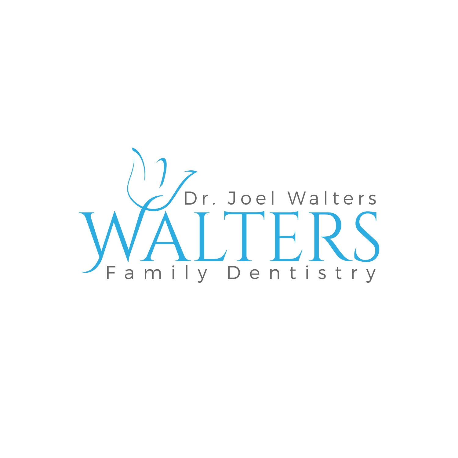 Professional, Masculine, Dental Logo Design for Walters Family