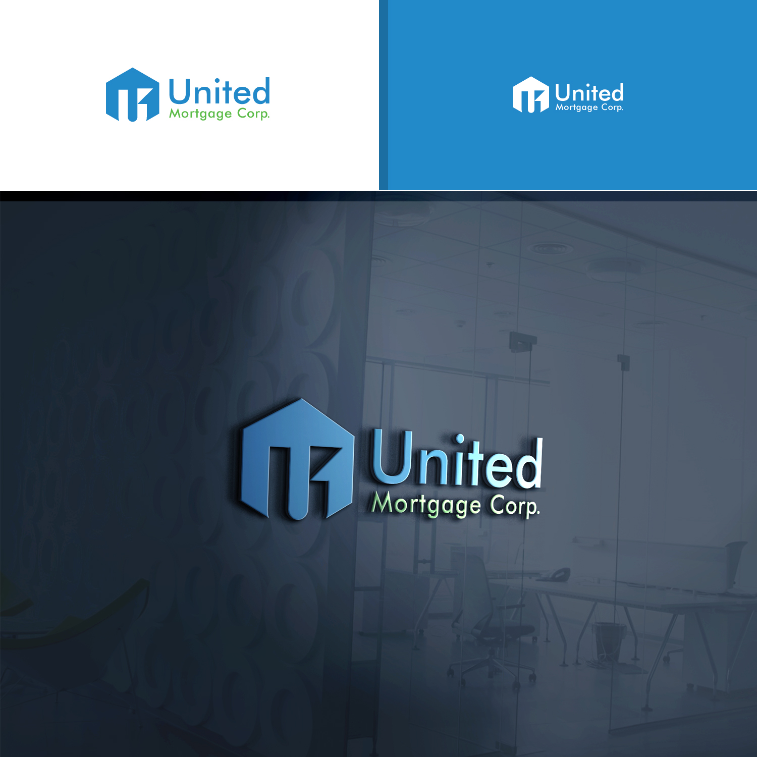 Logo Design by Maxo-Biz for United Mortgage Corp.  | Design #19011085