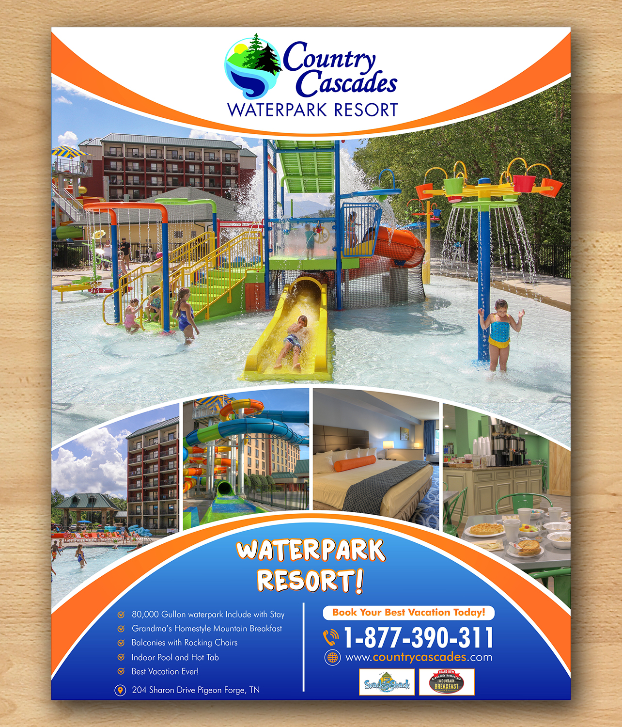 Werbe-Design von ecorokerz für Smoky Mountain Resorts | Design #19024249