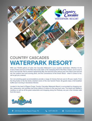 Advertisement Design by SAI DESIGNS for Smoky Mountain Resorts | Design #19052321