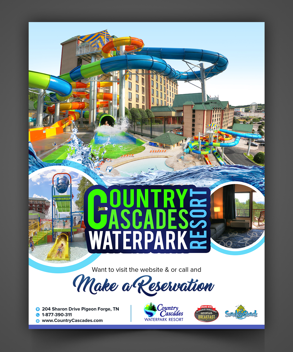 Advertisement Design by SAI DESIGNS for Smoky Mountain Resorts | Design #19059474