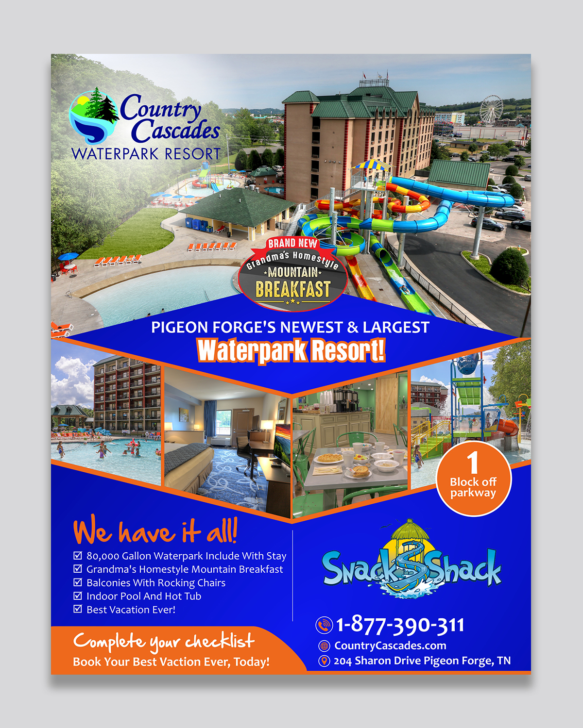 Diseño Publicitario por Aurora:) para Smoky Mountain Resorts | Diseño #19051892