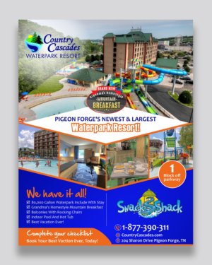 Werbe-Design von Aurora:) für Smoky Mountain Resorts | Design: #19051893