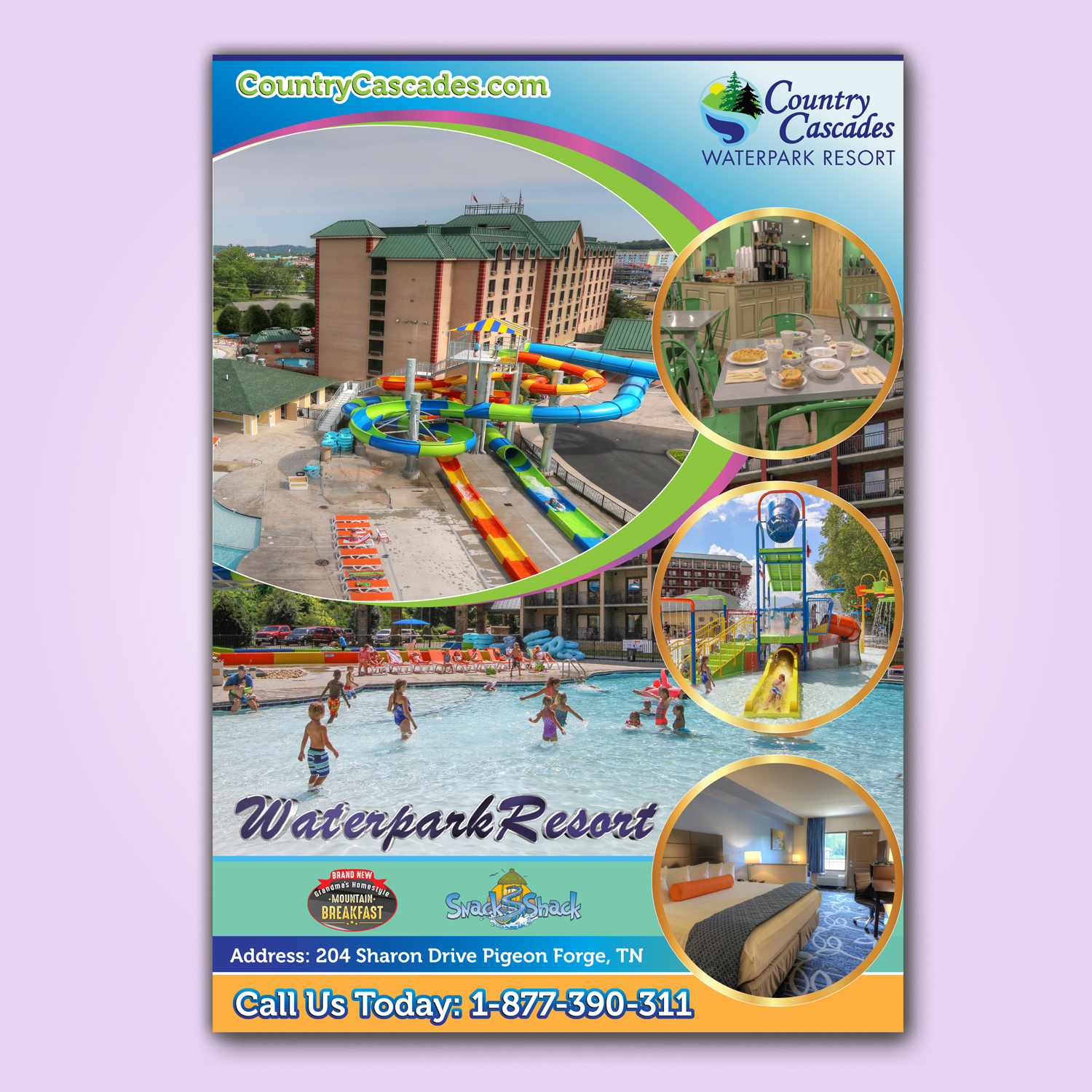 Werbe-Design von paulkanjosh für Smoky Mountain Resorts | Design #19057761