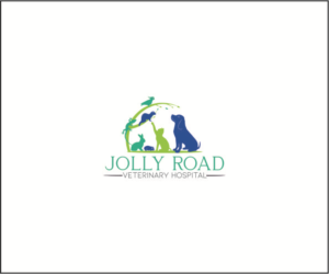 Logo Design by Mihaela for Jolly Road Veterinary Hospital | Design: #19012796