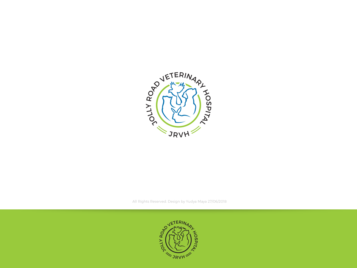 Logo Design by aftrmidnite for Jolly Road Veterinary Hospital | Design #19016416